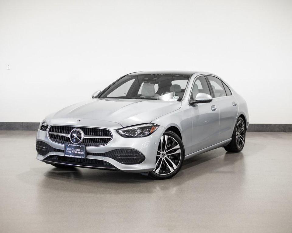 used 2022 Mercedes-Benz C-Class car, priced at $36,995