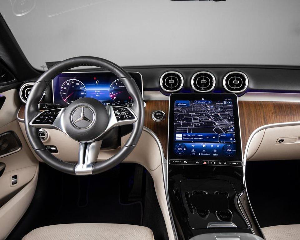 used 2024 Mercedes-Benz C-Class car, priced at $43,995