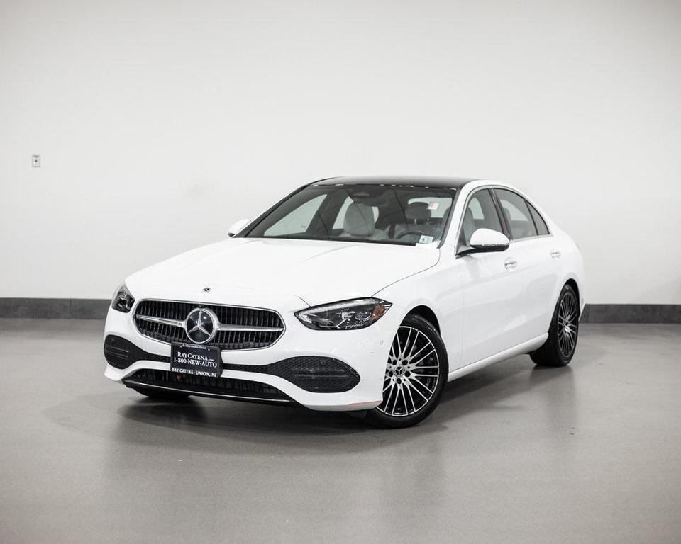 used 2022 Mercedes-Benz C-Class car, priced at $37,995