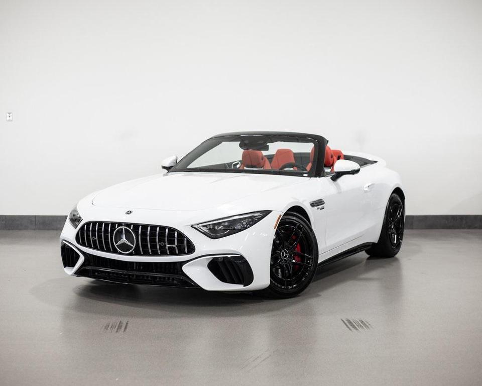 used 2022 Mercedes-Benz AMG SL 55 car, priced at $99,995