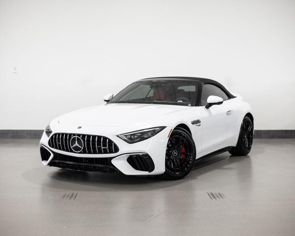 used 2022 Mercedes-Benz AMG SL 55 car, priced at $99,995
