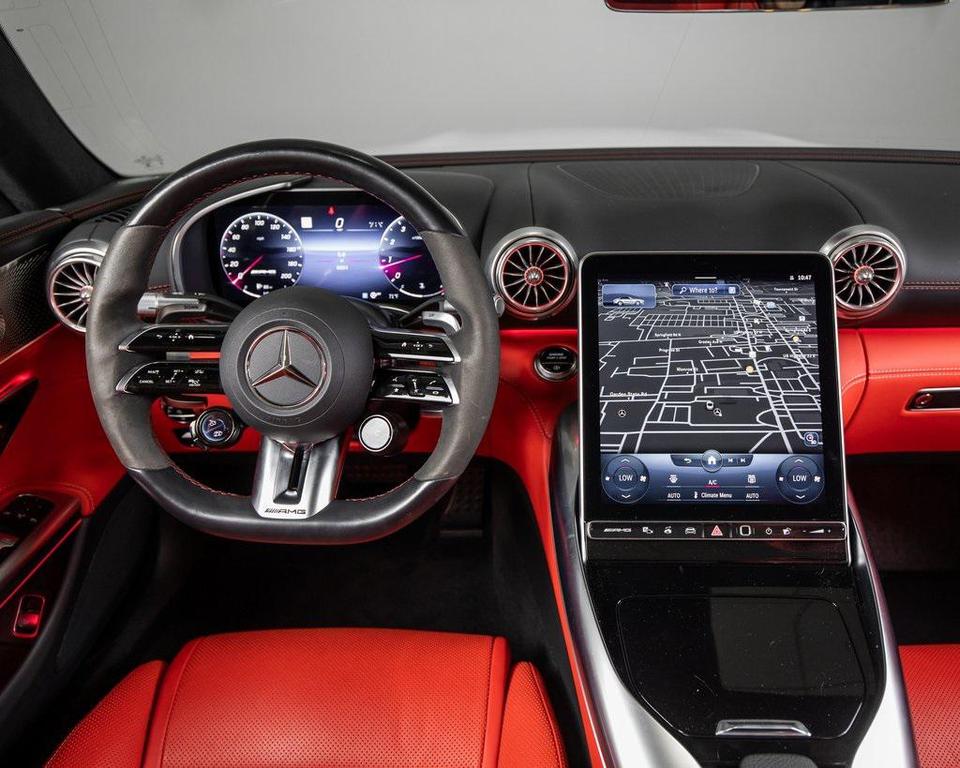 used 2022 Mercedes-Benz AMG SL 55 car, priced at $99,995