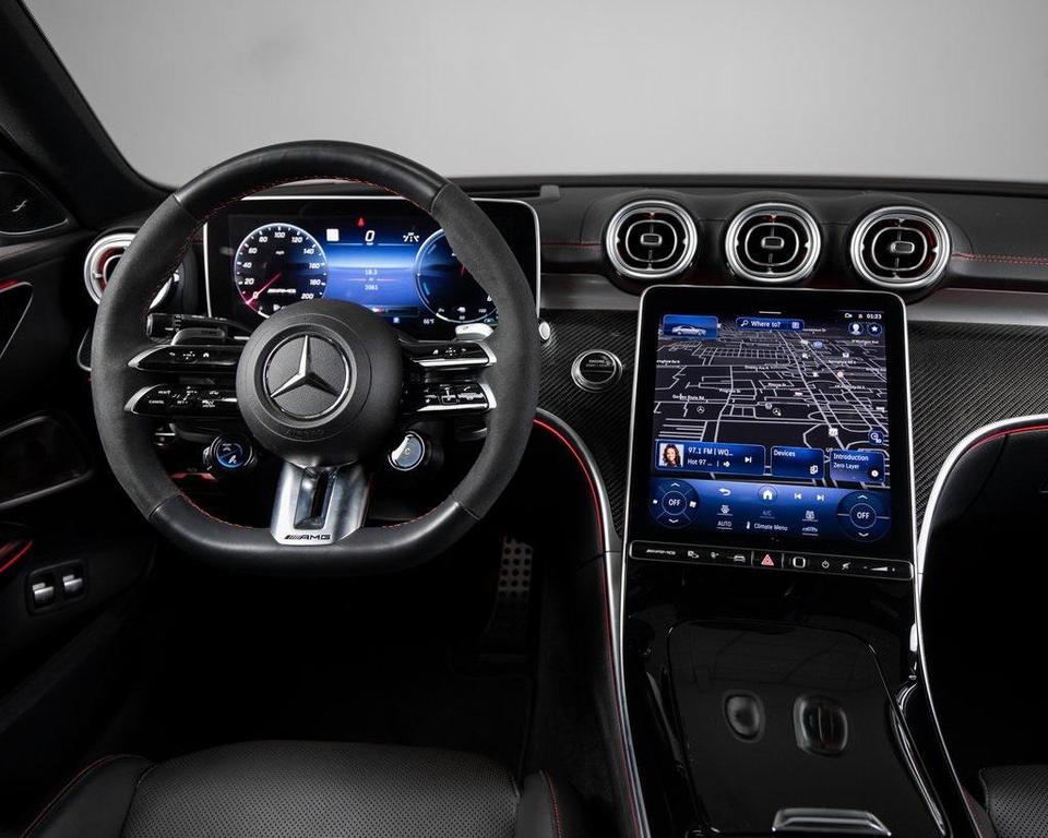 used 2024 Mercedes-Benz AMG C 63 car, priced at $81,890