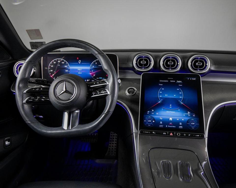 used 2022 Mercedes-Benz C-Class car, priced at $39,890