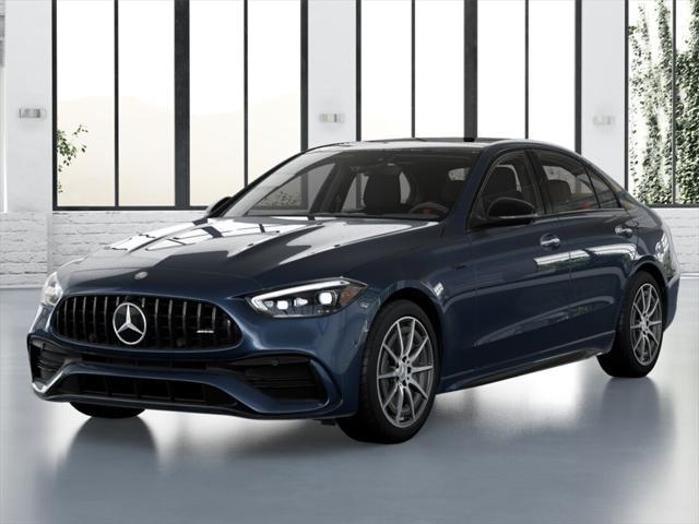 new 2025 Mercedes-Benz AMG C 43 car, priced at $70,350