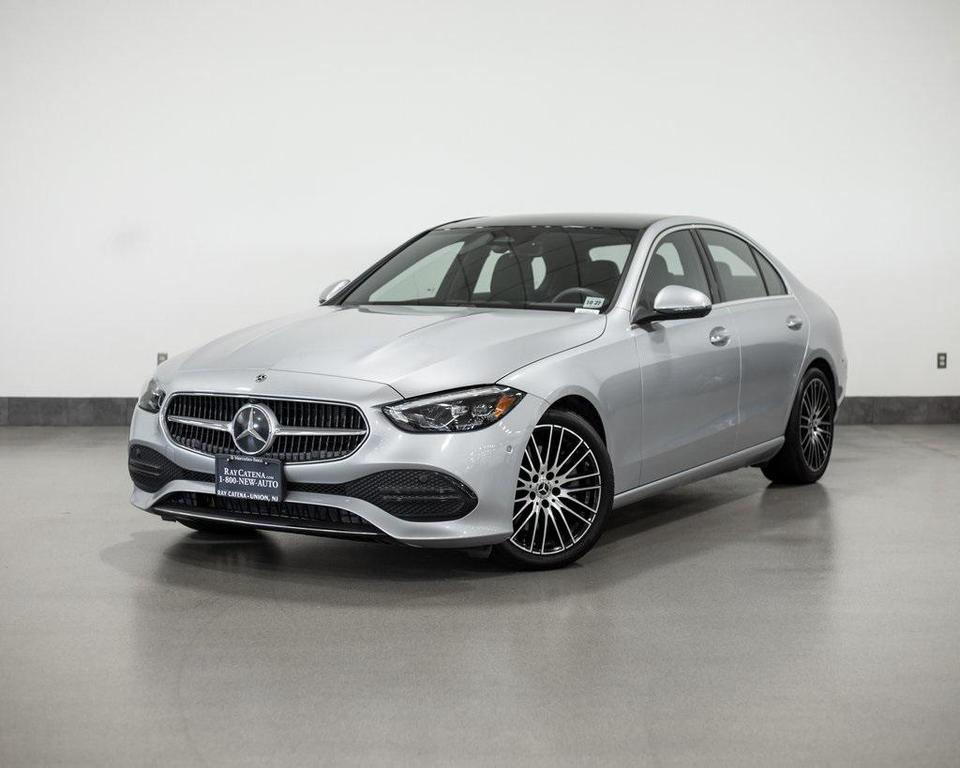 used 2022 Mercedes-Benz C-Class car, priced at $37,995