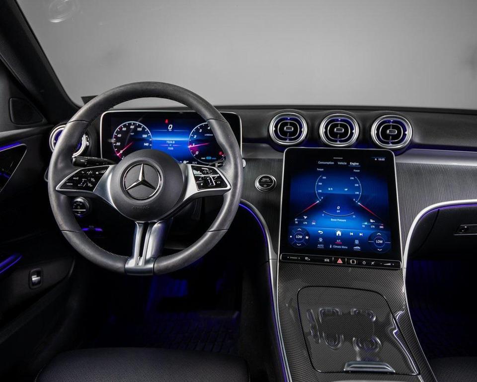 used 2022 Mercedes-Benz C-Class car, priced at $37,995