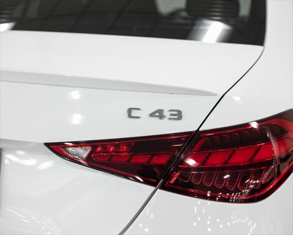 used 2024 Mercedes-Benz AMG C 43 car, priced at $58,490