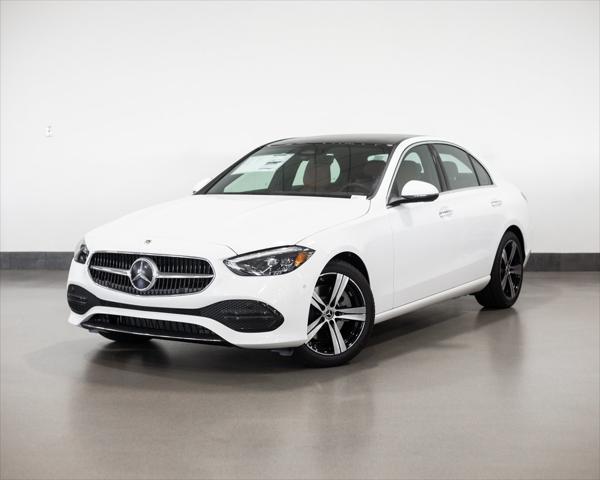 new 2025 Mercedes-Benz C-Class car, priced at $52,885