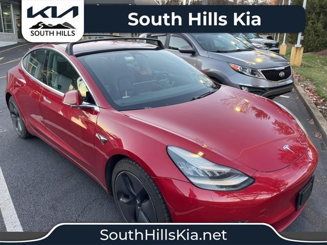 used 2018 Tesla Model 3 car, priced at $23,500