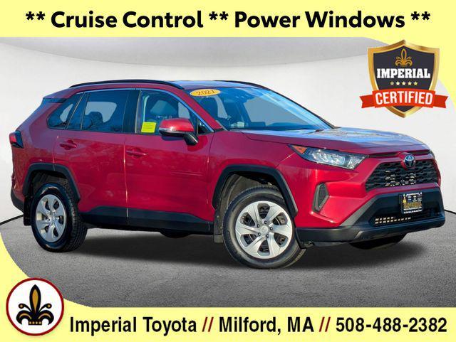 used 2021 Toyota RAV4 car, priced at $25,647