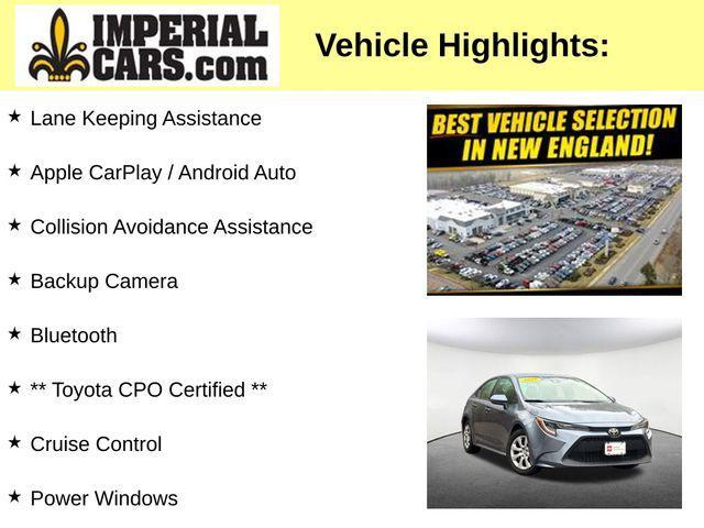 used 2022 Toyota Corolla car, priced at $19,977