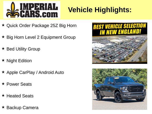 used 2021 Ram 1500 car, priced at $35,477