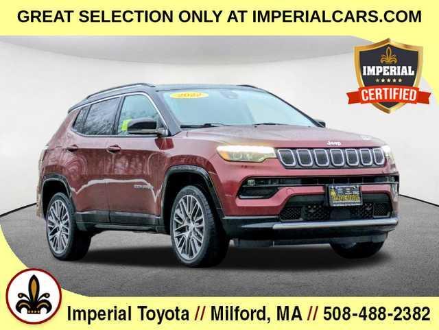 used 2022 Jeep Compass car, priced at $23,837