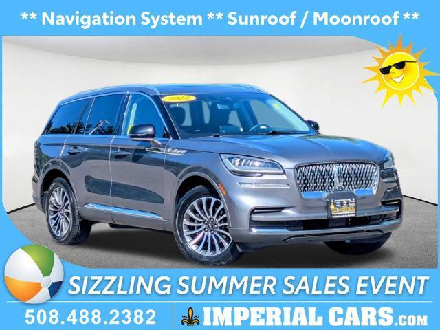 used 2022 Lincoln Aviator car, priced at $40,977