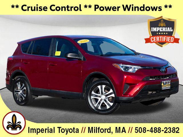 used 2018 Toyota RAV4 car, priced at $16,647