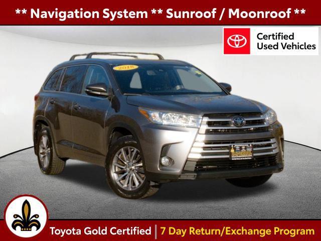 used 2018 Toyota Highlander car, priced at $24,347