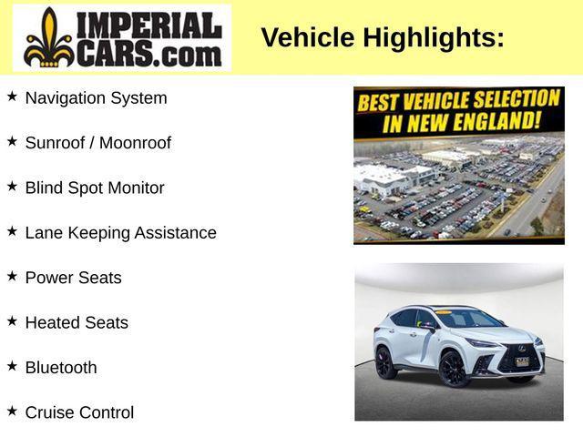 used 2025 Lexus NX 350 car, priced at $50,977