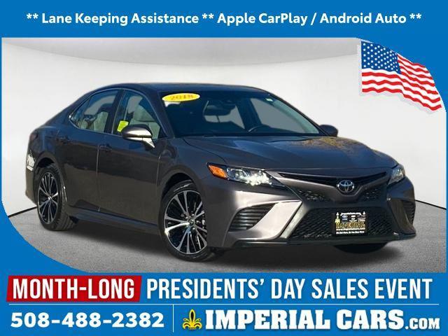 used 2018 Toyota Camry car, priced at $18,347