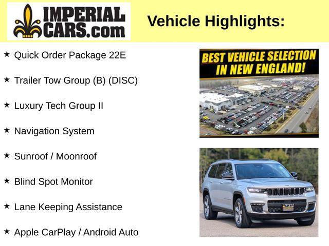 used 2021 Jeep Grand Cherokee L car, priced at $34,347