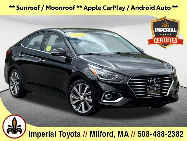 used 2022 Hyundai Accent car, priced at $17,477