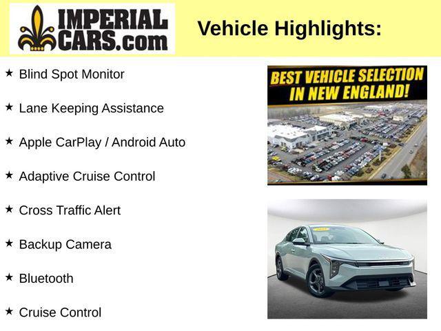 used 2025 Kia K4 car, priced at $21,347