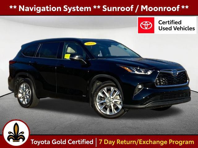 used 2023 Toyota Highlander Hybrid car, priced at $52,647