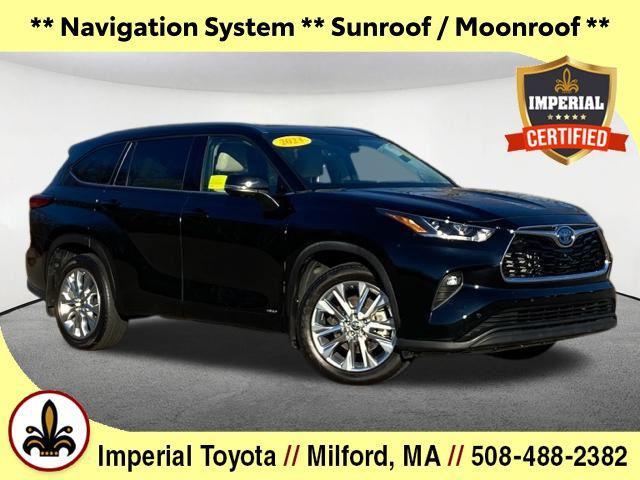 used 2023 Toyota Highlander Hybrid car, priced at $52,977