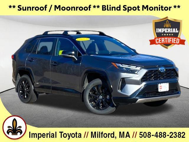 used 2023 Toyota RAV4 Hybrid car, priced at $38,477