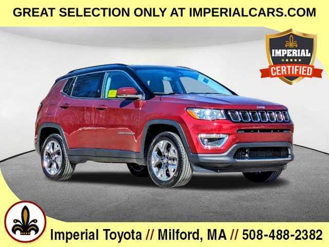 used 2021 Jeep Compass car, priced at $19,747