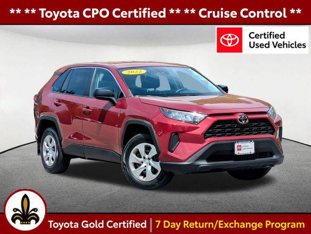used 2022 Toyota RAV4 car, priced at $27,647