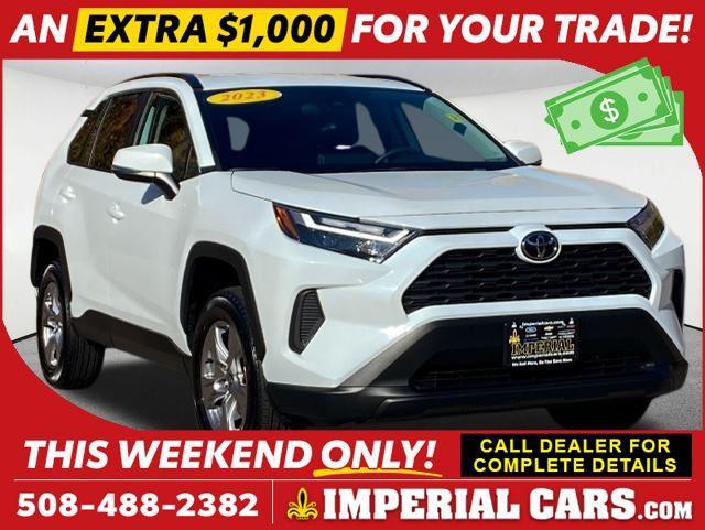 used 2023 Toyota RAV4 car, priced at $31,647