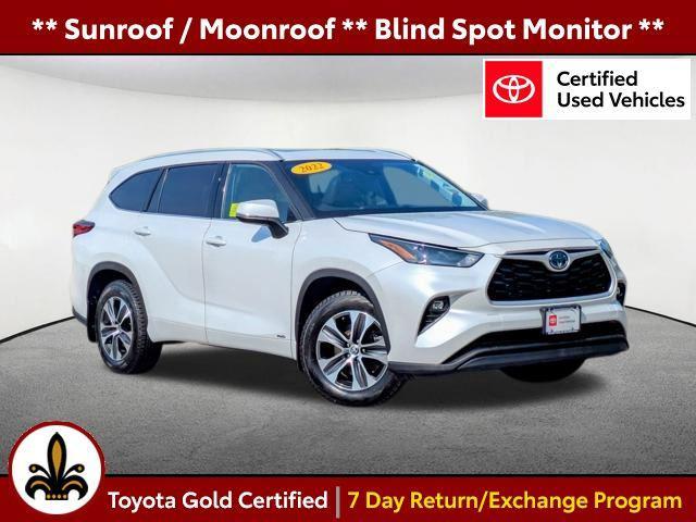 used 2022 Toyota Highlander Hybrid car, priced at $42,477