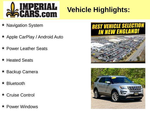 used 2017 Ford Explorer car, priced at $17,977