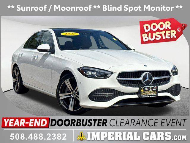 used 2025 Mercedes-Benz C-Class car, priced at $40,477