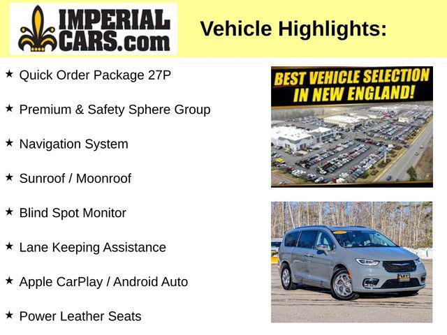 used 2021 Chrysler Pacifica car, priced at $34,477