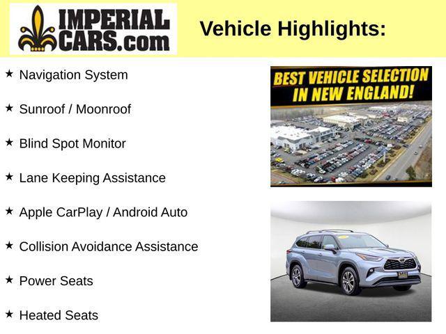 used 2021 Toyota Highlander car, priced at $29,977