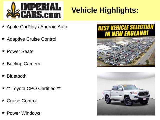 used 2022 Toyota Tacoma car, priced at $36,604