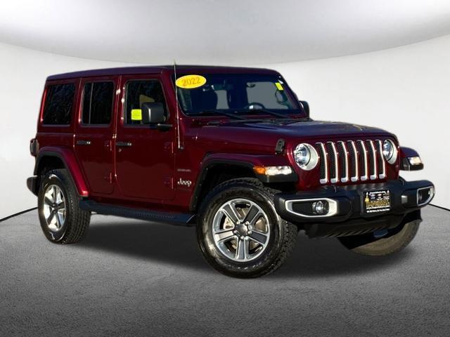 used 2022 Jeep Wrangler Unlimited car, priced at $38,477