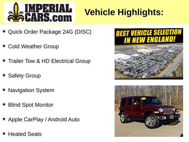 used 2022 Jeep Wrangler Unlimited car, priced at $38,477