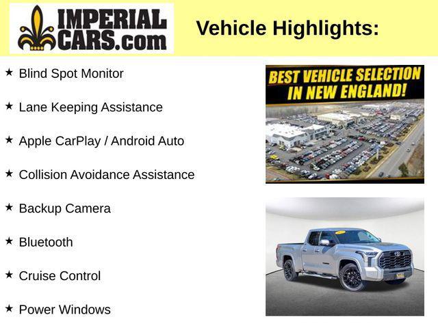 used 2022 Toyota Tundra car, priced at $39,477