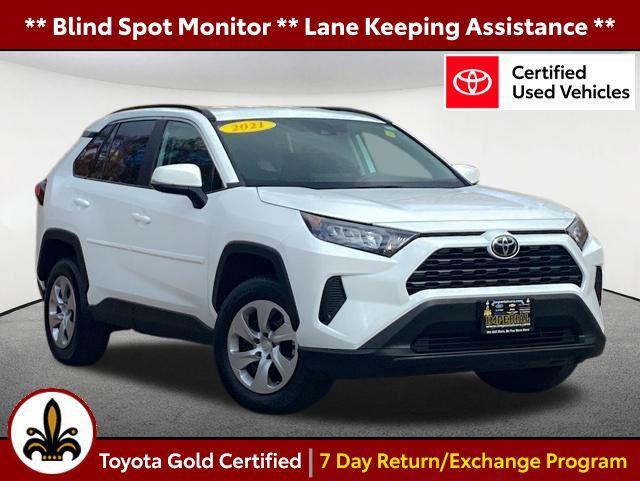 used 2021 Toyota RAV4 car, priced at $27,647