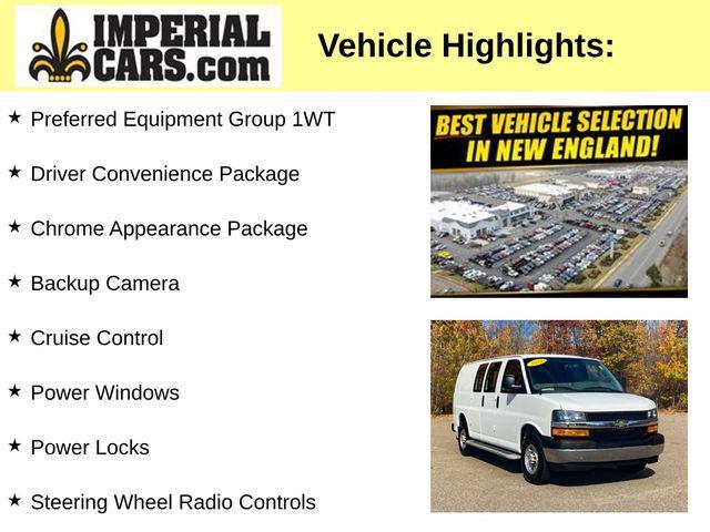 used 2022 Chevrolet Express 2500 car, priced at $32,647