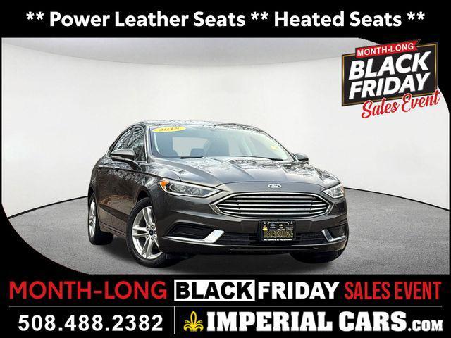 used 2018 Ford Fusion car, priced at $12,977