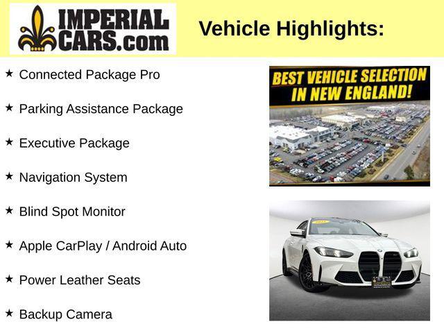 used 2025 BMW M4 car, priced at $83,847