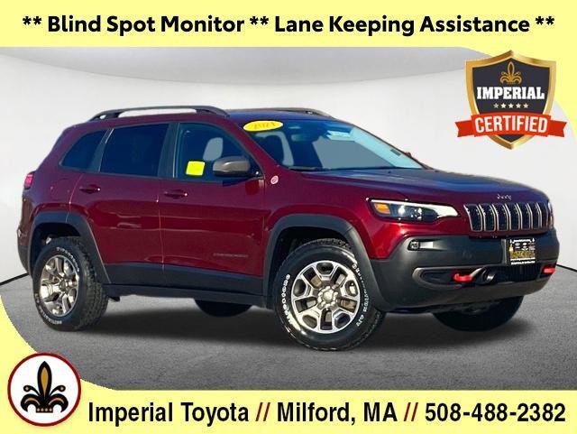 used 2021 Jeep Cherokee car, priced at $24,977