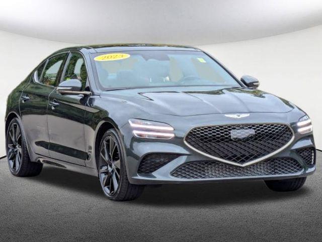 used 2023 Genesis G70 car, priced at $40,855