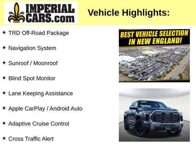 used 2024 Toyota Tundra Hybrid car, priced at $54,647
