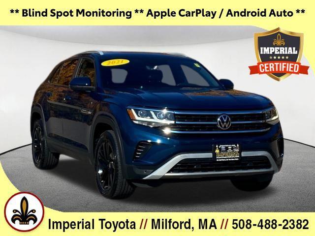 used 2021 Volkswagen Atlas Cross Sport car, priced at $28,542