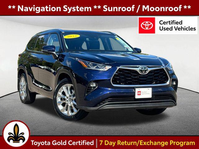 used 2022 Toyota Highlander car, priced at $40,977